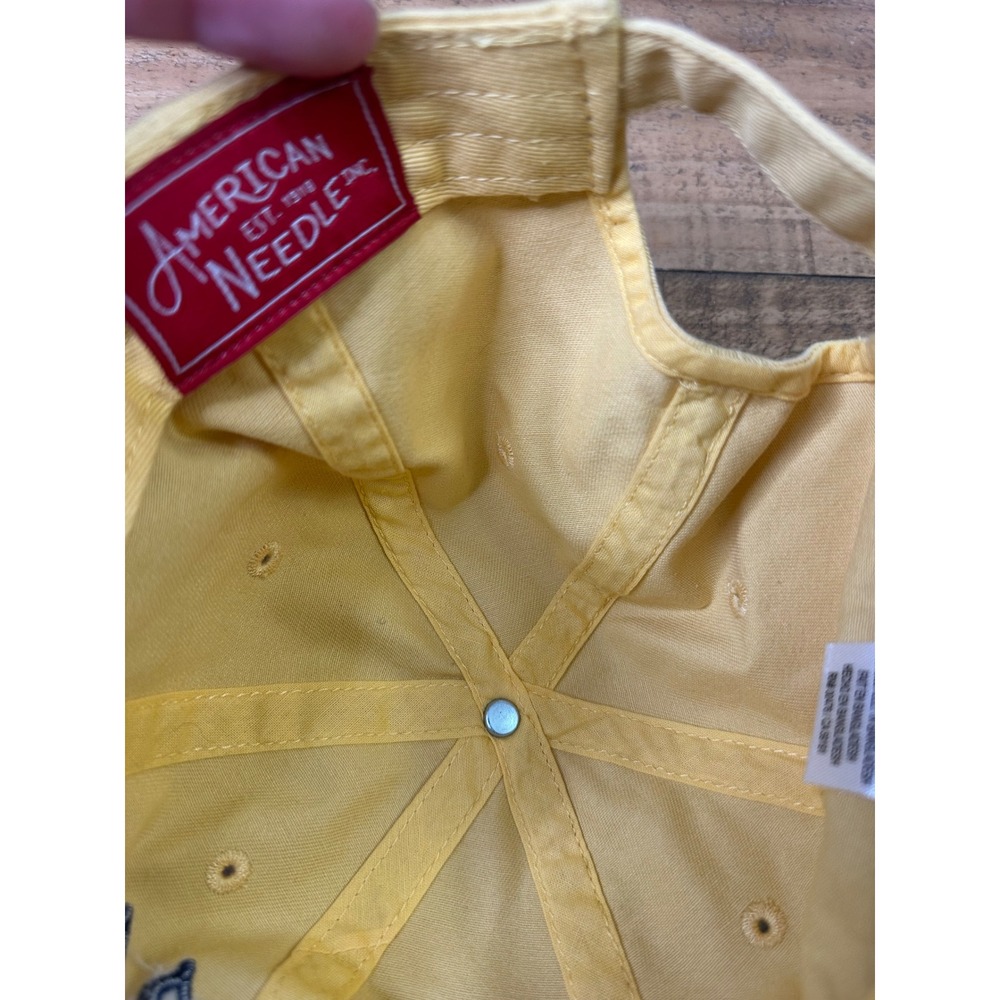 Coors‎ Banquet Yellow Baseball Cap American Needle Adjustable Embroidered Logo - Picture 6 of 8